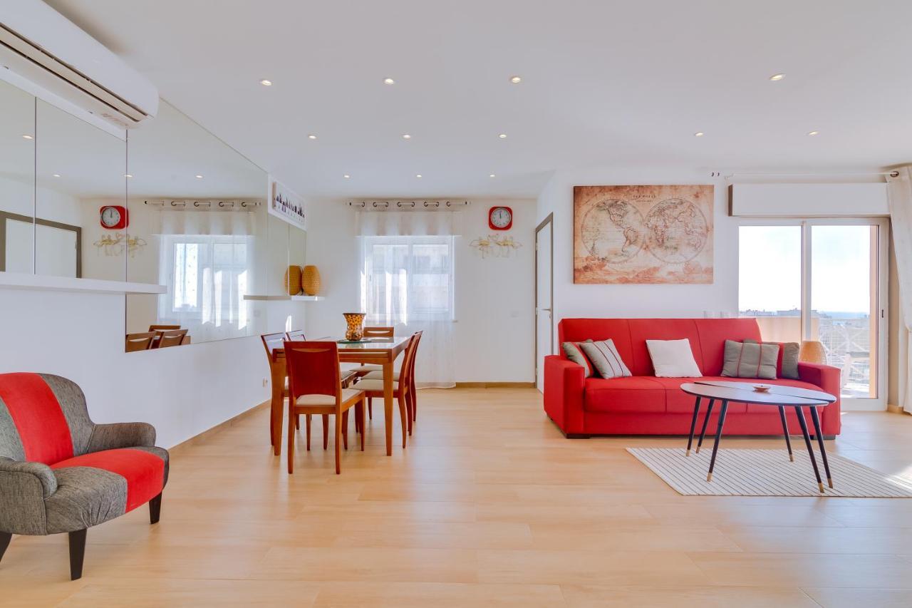 Al - Ocean Wide View Apartment Quarteira Ngoại thất bức ảnh