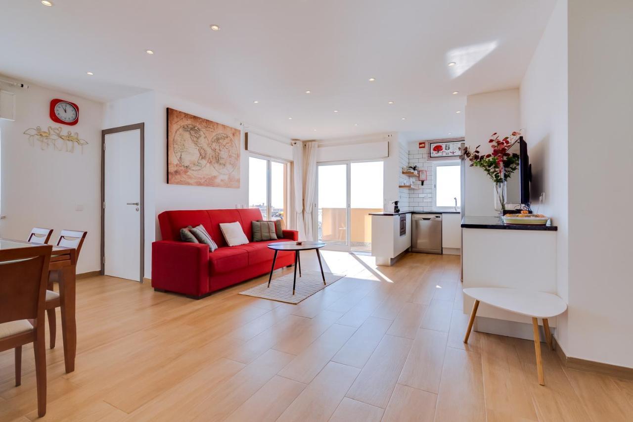 Al - Ocean Wide View Apartment Quarteira Ngoại thất bức ảnh
